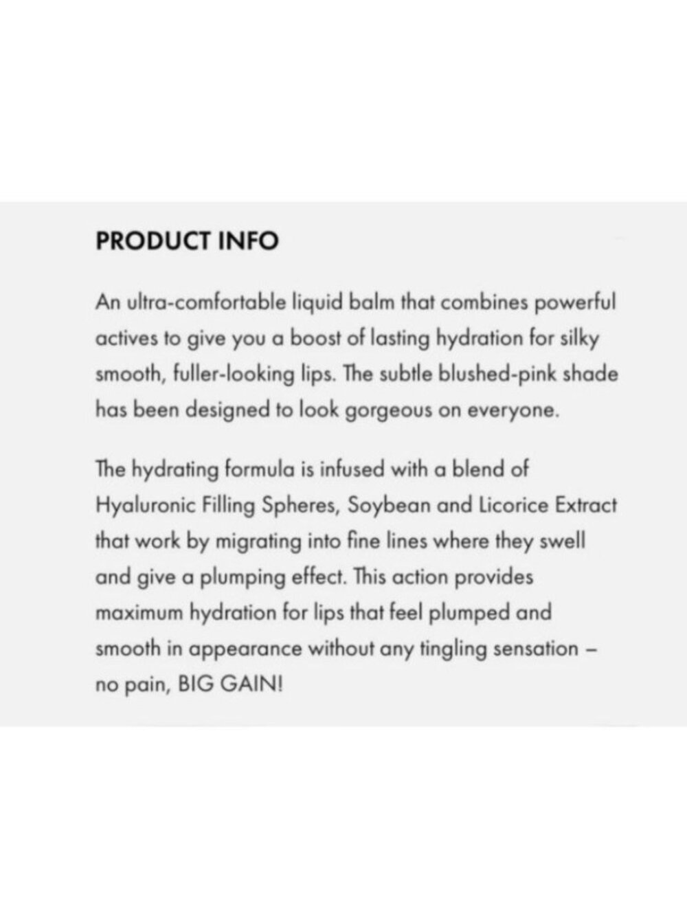 Huda Beauty Silk Balm Hydrating Lip Gloss Sheer Nude Pink Lightweight Smooth - Picture 5 of 6
